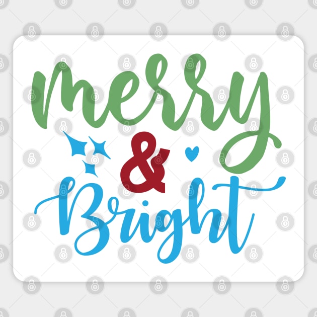 merry & bright Magnet by DeeDeeCro